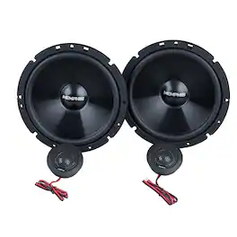 Memphis Car Audio - Memphis Audio SRX60CV 6.5" Component Speakers - Pair - Black/Gray