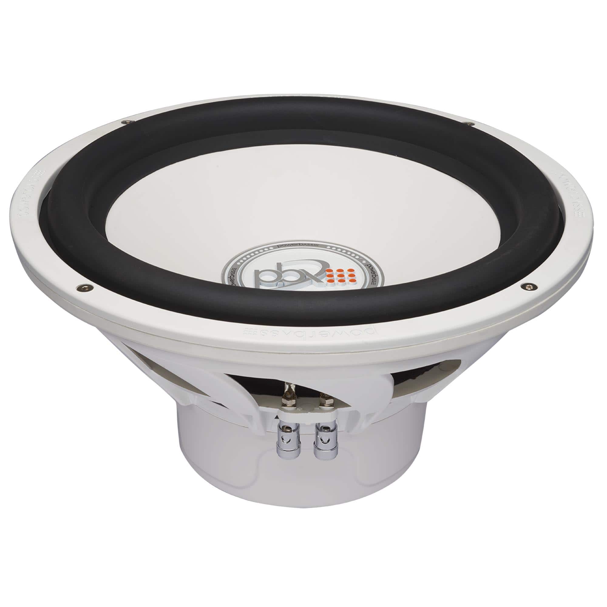 Powerbass - XL-1240MF - 12" Single 4-Ohm Marine Subwoofer with Grill - Black/Gray