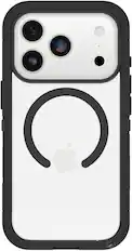 Front. OtterBox - Defender Series Pro XT Hard Shell for Apple iPhone 17 Pro - Dark Side.