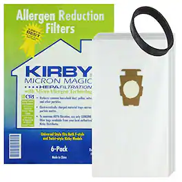 Kirby - 6 G10/G10E/G10SE HEPA Vacuum Bags + 1 Drive Belt – Micron Magic Filter