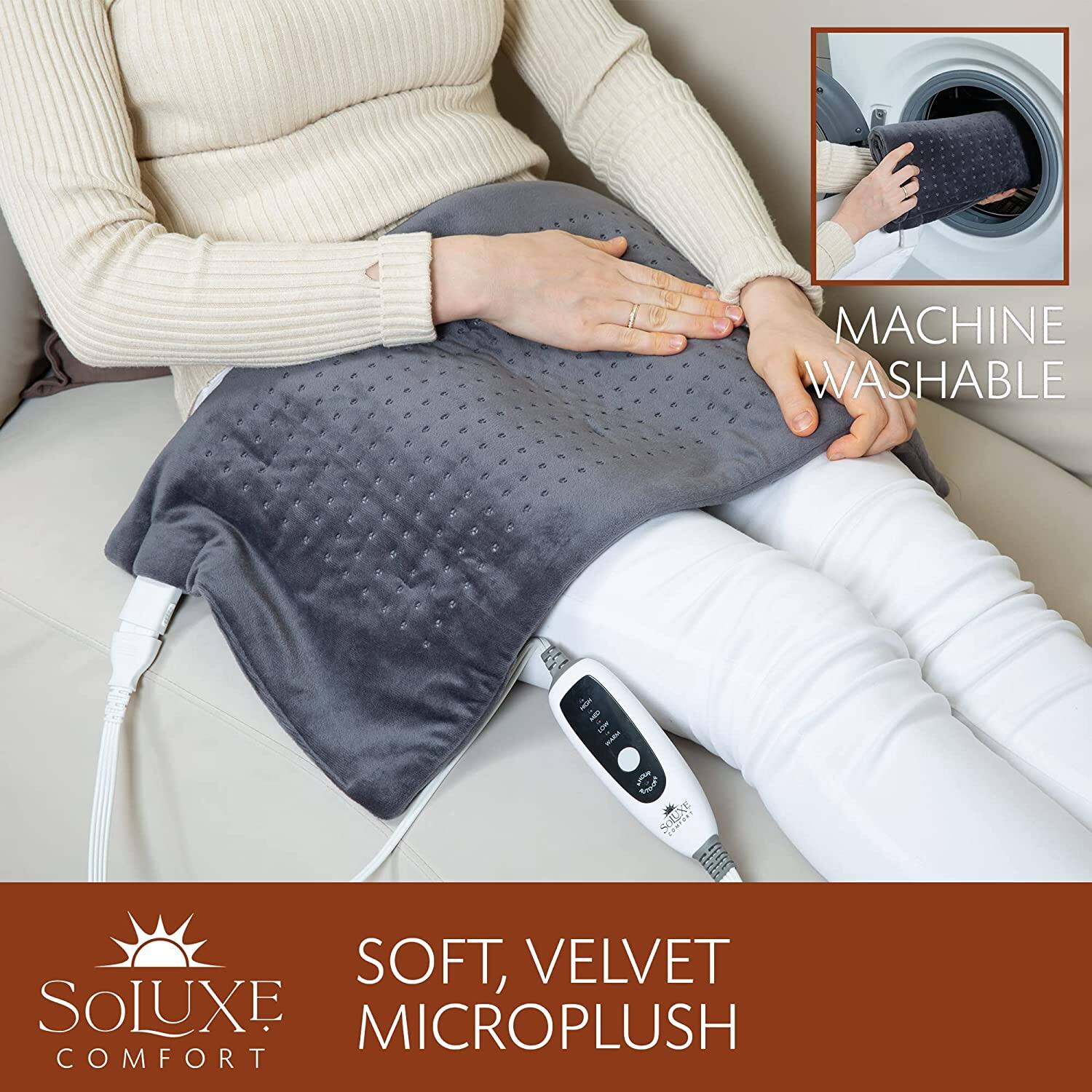 MACHINE WASHABLE

SOFT, VELVET MICROPLUSH COMFORT