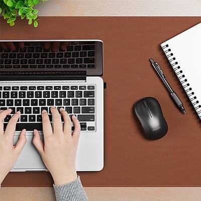 Alt View 4. Staples TECH - Wireless Ambidextrous Optical USB Mouse - Black.