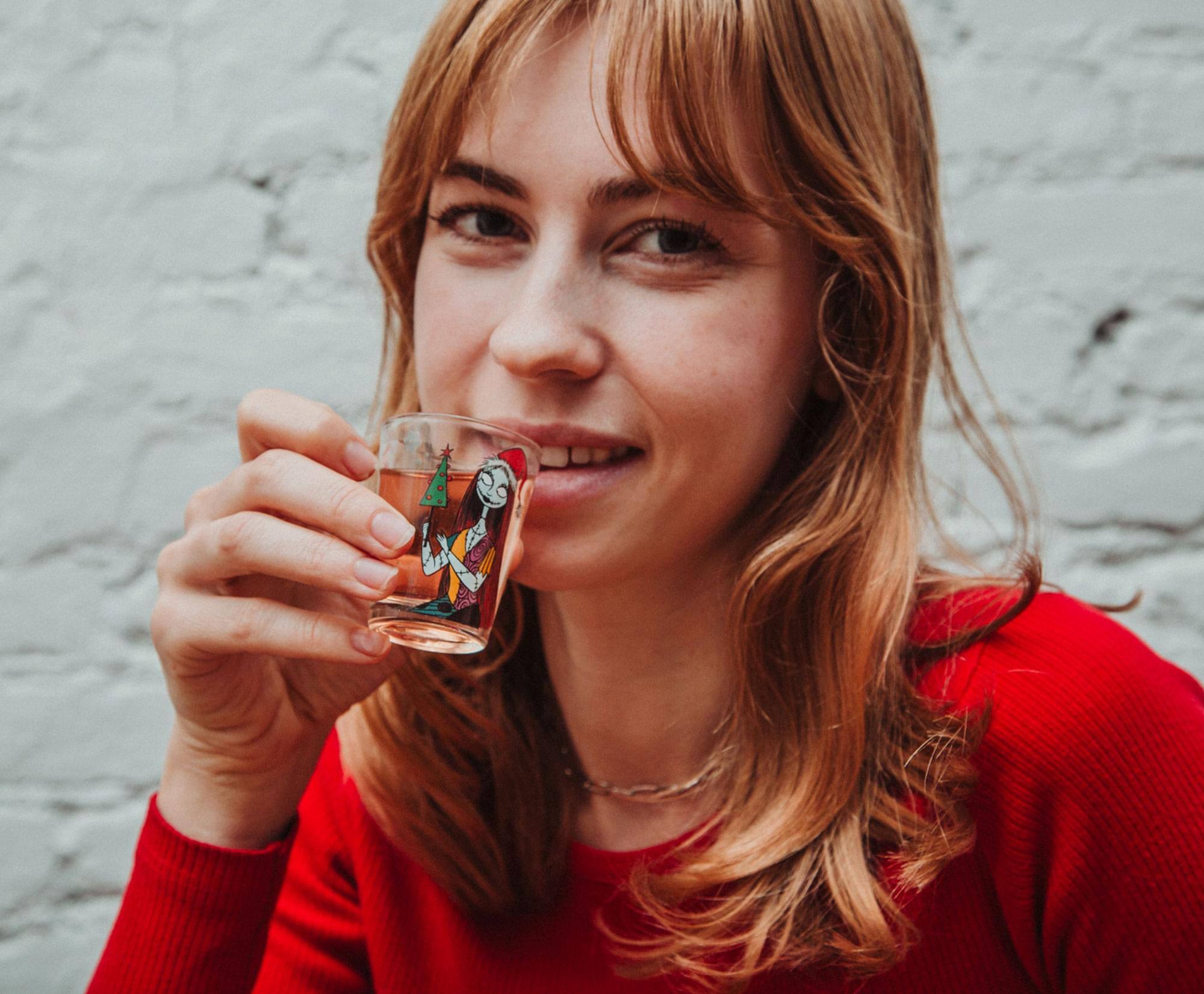 Alt View 10. Disney - Disney Nightmare Before Christmas Ghostly Greetings Mini Shot Glasses | Set of 4 - Red.