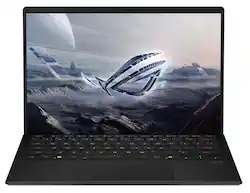 ASUS - ROG Flow Z13 13.4" 2.5K 180Hz Touch-Screen Gaming Laptop - Copilot+ PC - AMD Ryzen AI Max+ 395 - 32GB RAM - 1TB SSD - Off Black - Front_Zoom