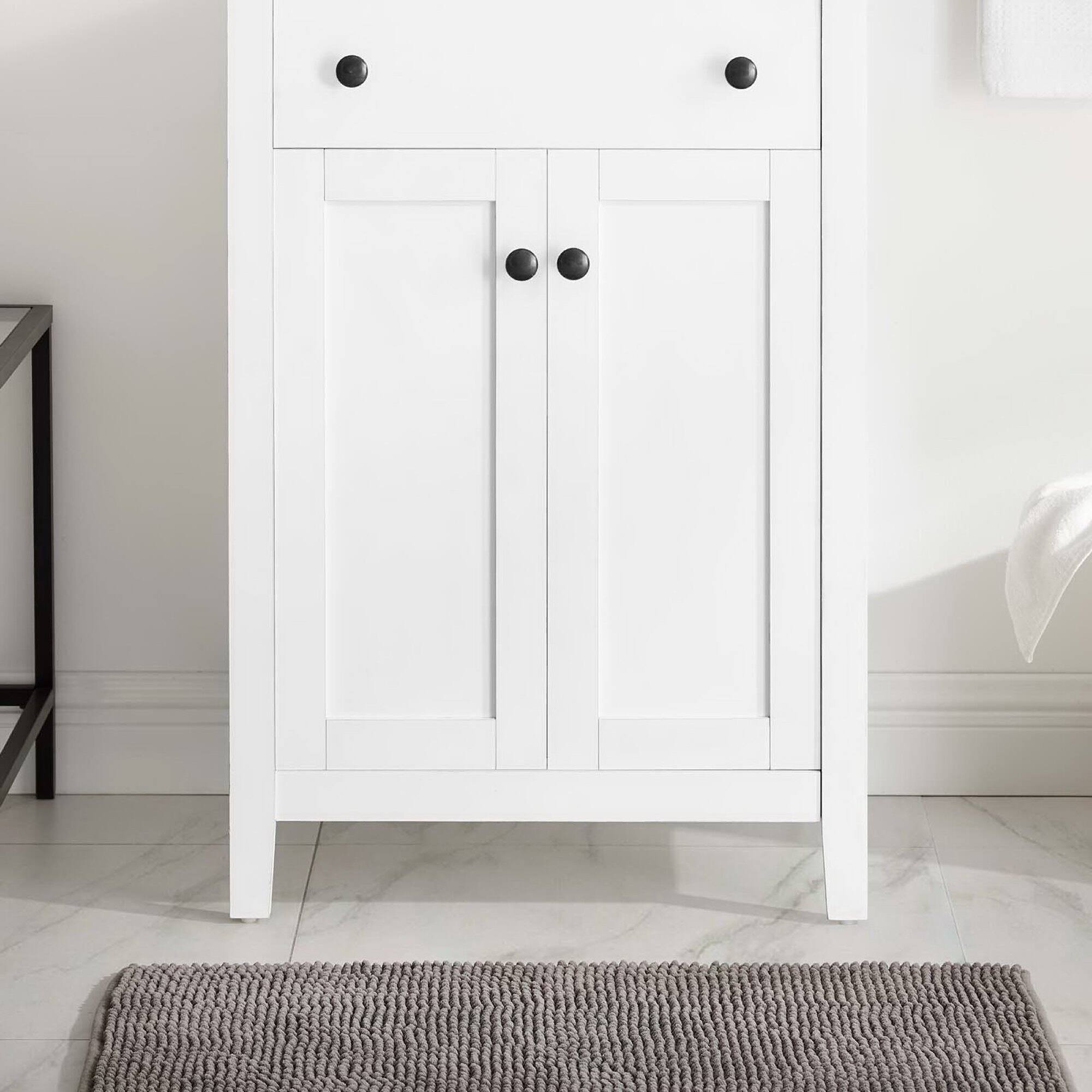 Alt View 1. Modway - Nantucket Bathroom Cabinet Basin Not Included by Modway - White.