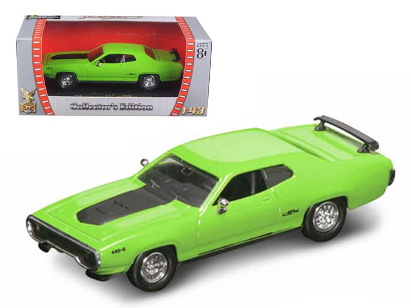1971 Plymouth GTX 440 6 Pack Green 1/43 Diecast Model Car by Road Signature price history on PriceWatchPro
