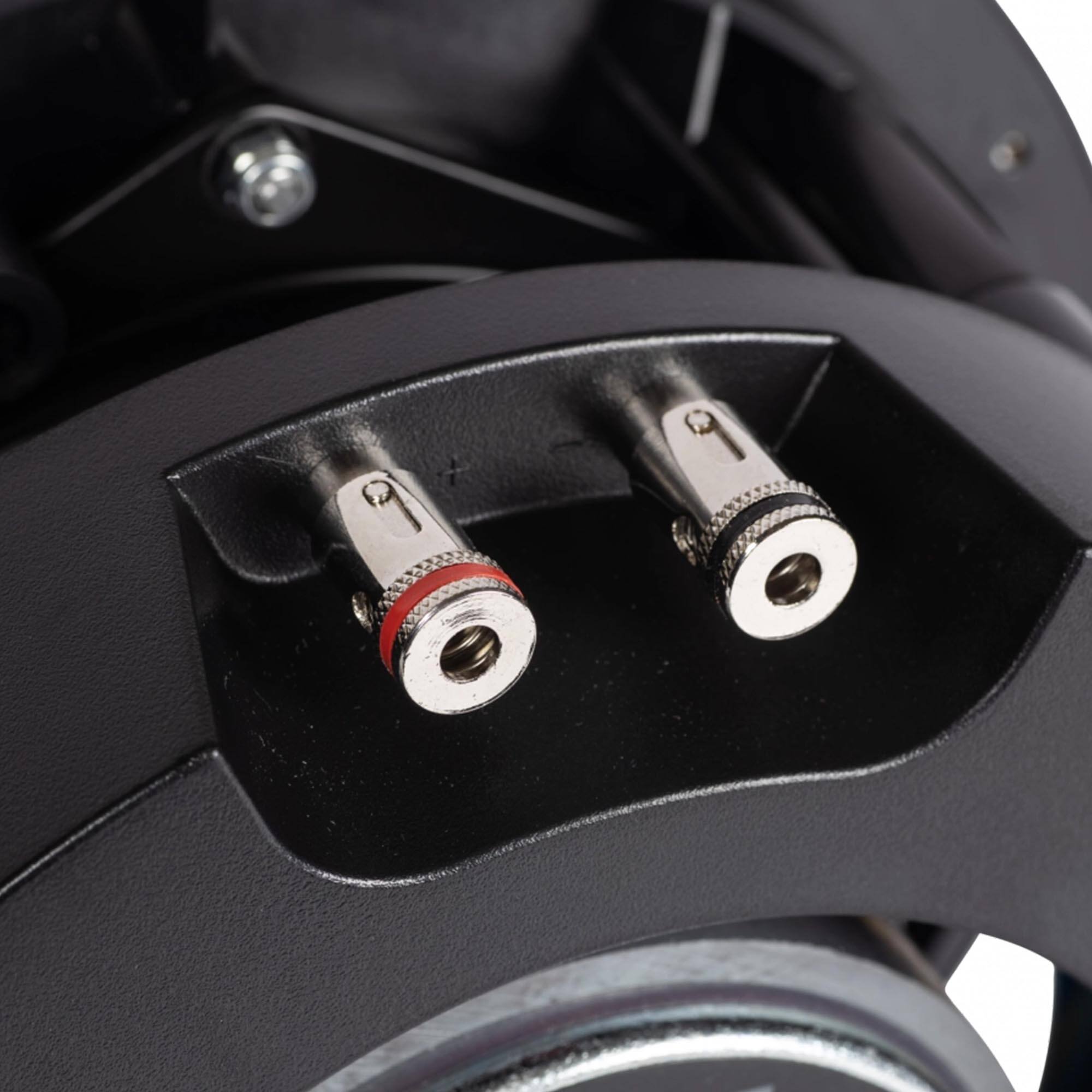 Alt View 4. ELAC - Elac IC-V61-W - Vertex 1 6.5" In-Ceiling Speaker - Includes White Grille, Sold Individually - Black/Gray.