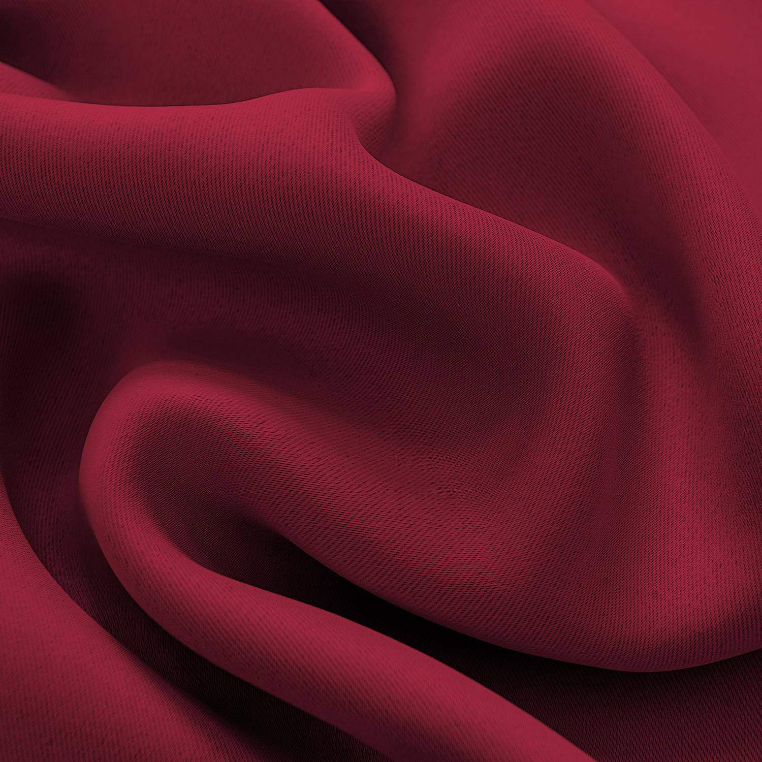 Left. RT Designers Collection - RT Designers Collection Anchorage Blackout Grommet Curtain Panel 54" x 84" Red - Red.