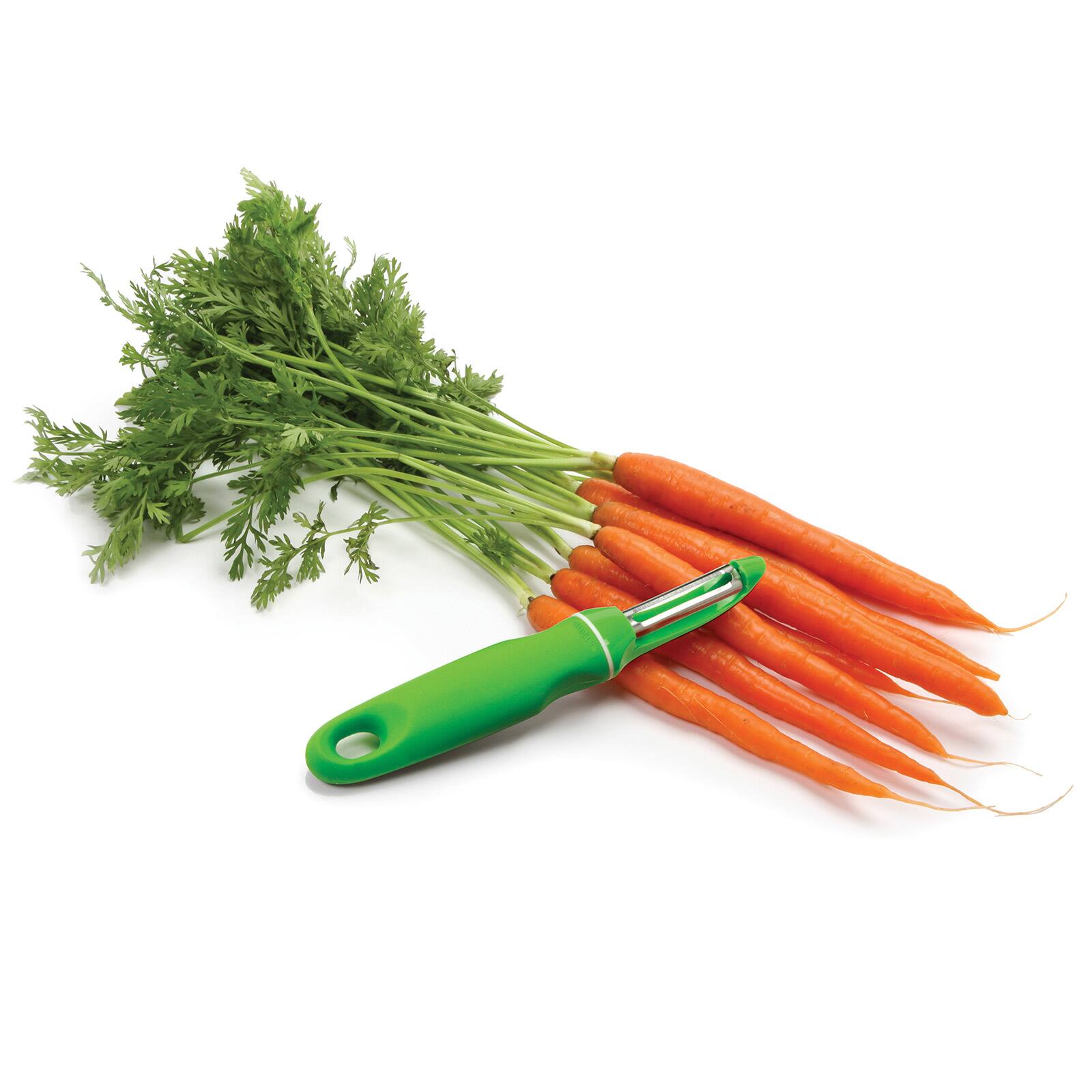 Alt View 1. Norpro - Grip-EZ Vegetable Peeler, 7.25-Inch, Green - Green.