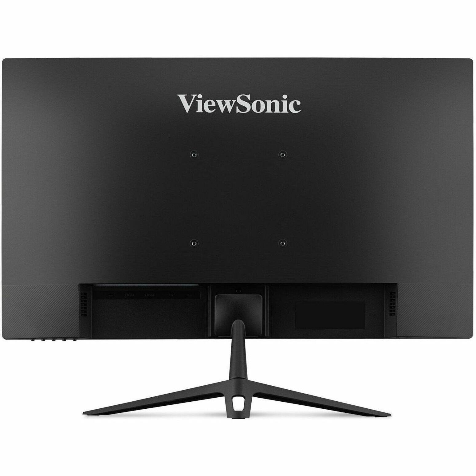 Alt View 18. ViewSonic - VX2428A 24" IPS LCD FHD 180Hz Gaming Monitor (USB-C, HDMI1.4, DP) - Black.