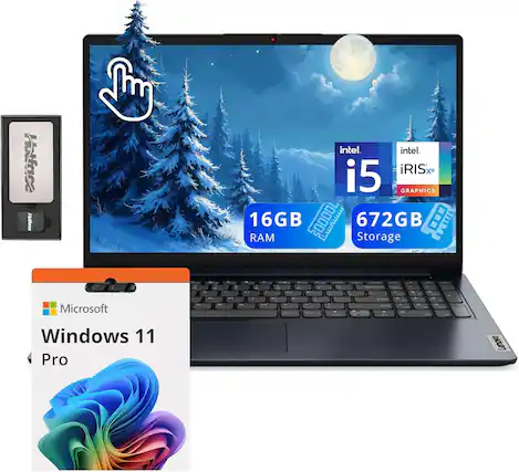 Hotface Hulfoos 16GB RAM, Intel i5 Graphics, 672GB Storage, Microsoft Windows 11 Pro, Lenovo