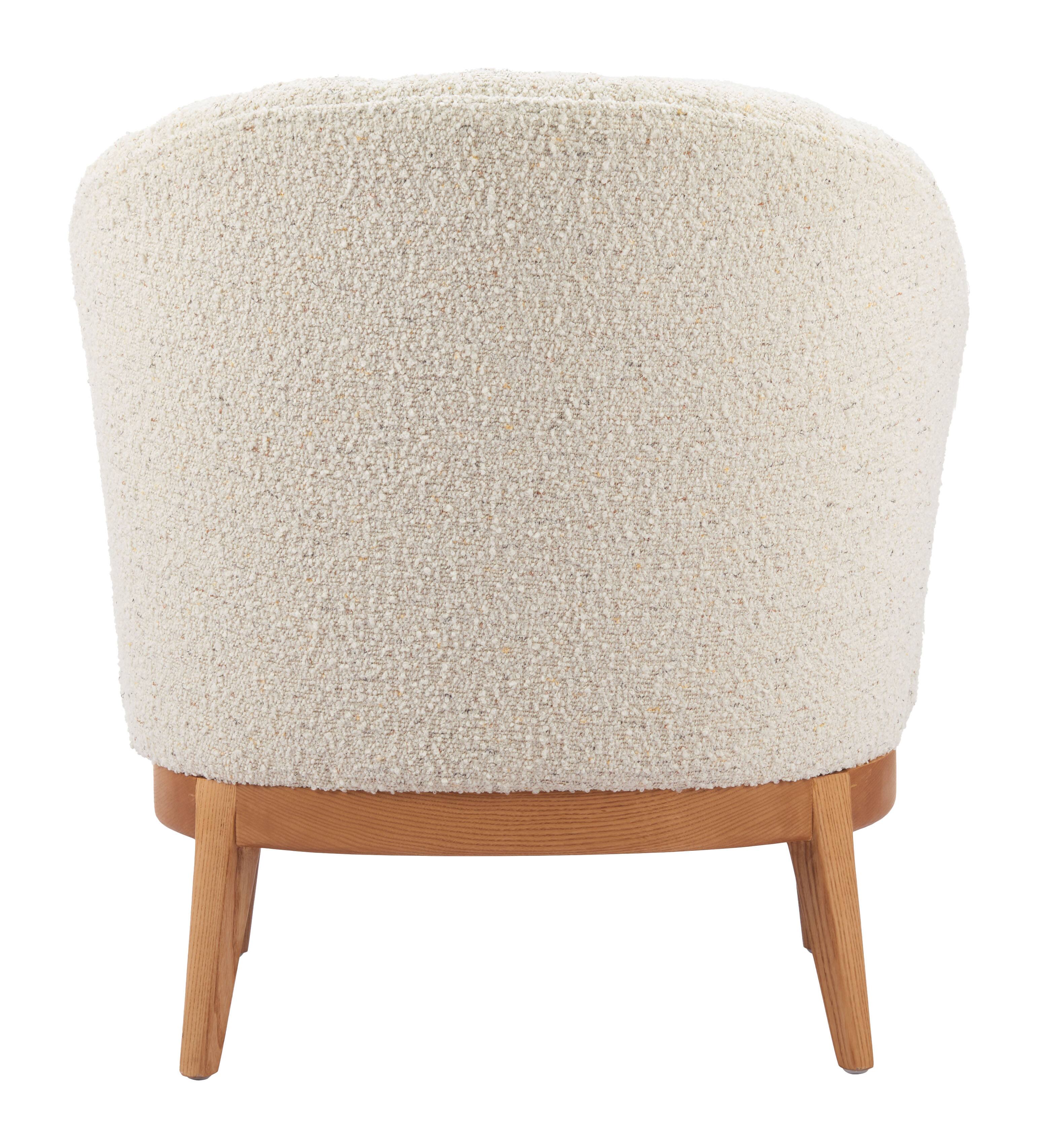 Alt View 2. Hivvago - Leque Accent Chair Tawny Beige - Tawny Beige.
