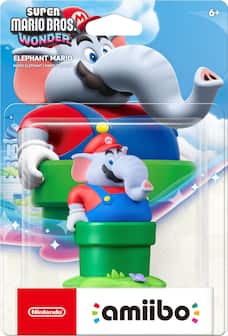 SUPER MARIO BROS. WONDER ELEPHANT MARIO
ELEPHANT MARIO
MARIO ÉLÉPHANT | MARIO ELEFANTE
6+
Nintendo amiibo