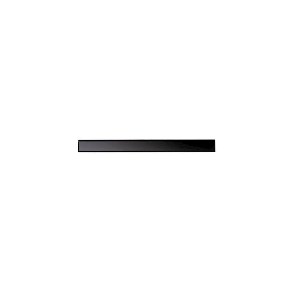 Alt View 1. Alfi - 32" Black Matte Stainless Steel Linear Shower Drain with Solid Cover - Black.