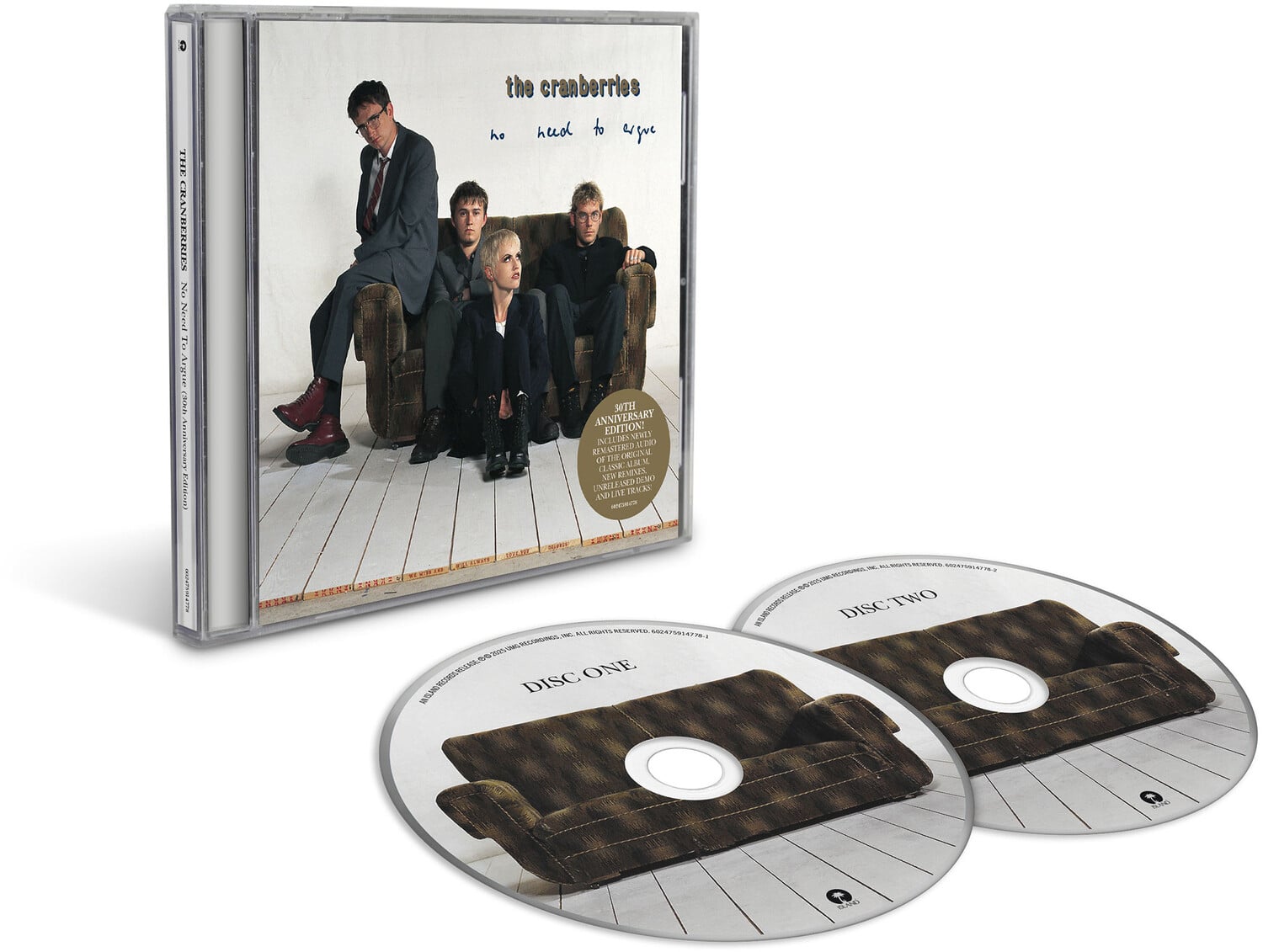 The Cranberries - No Need To Argue (30th Anniversary)   - COMPACT DISCS [CD] price history on PriceWatchPro