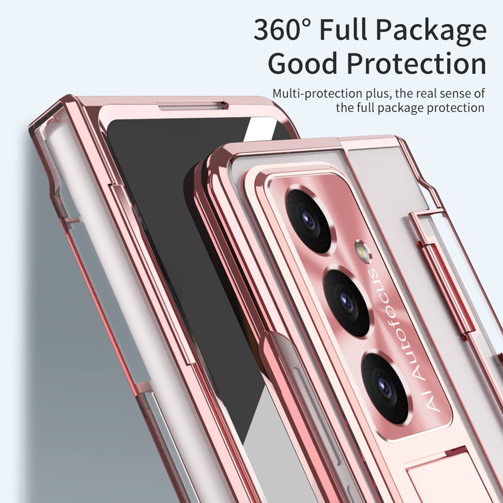 360° Full Package Good Protection  
Multi-protection plus, the real sense of the full package protection  
AI Autofocus
