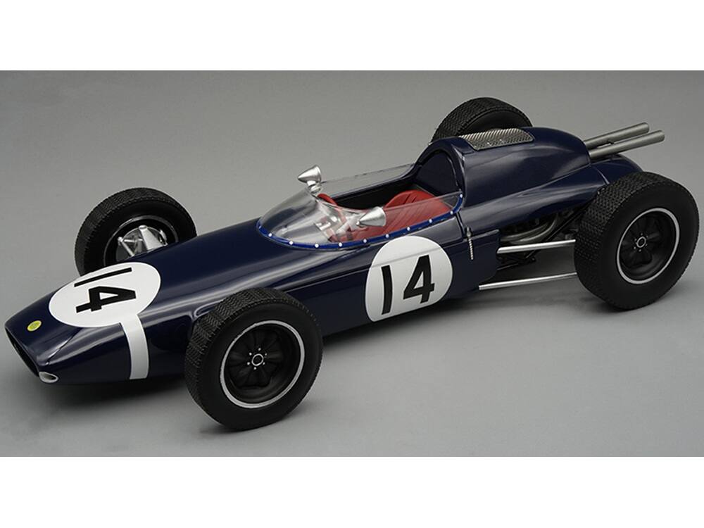 Front. Tecnomodel - Lotus 24 #14 Graham Hill "Kanonloppet" 1962 "Mythos Series" Limited Edition 1/18 Model Car by Tecnomodel.