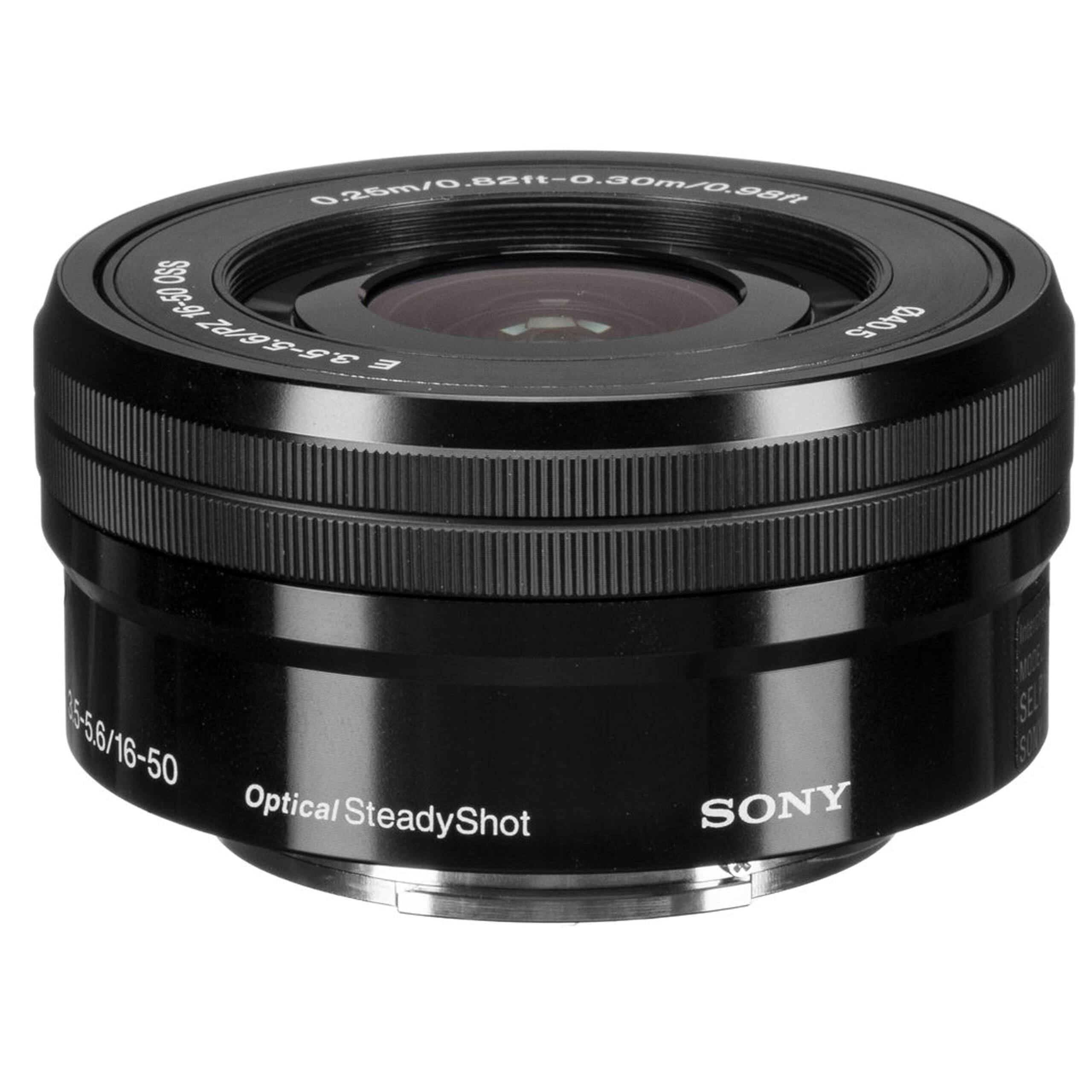 0.25m/0.82ft-0.30m/1.0ft  
5.6-5.6/16-50  
Optical SteadyShot  
SONY