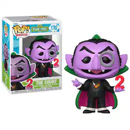 Funko - Pop! Sesame Street: The Count - Multi-Colored