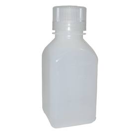 Nalgene - HDPE Narrow Mouth Square Bottle - 8 oz. - White