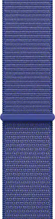 Angle. Apple - 46mm Sport Loop - Ultramarine.