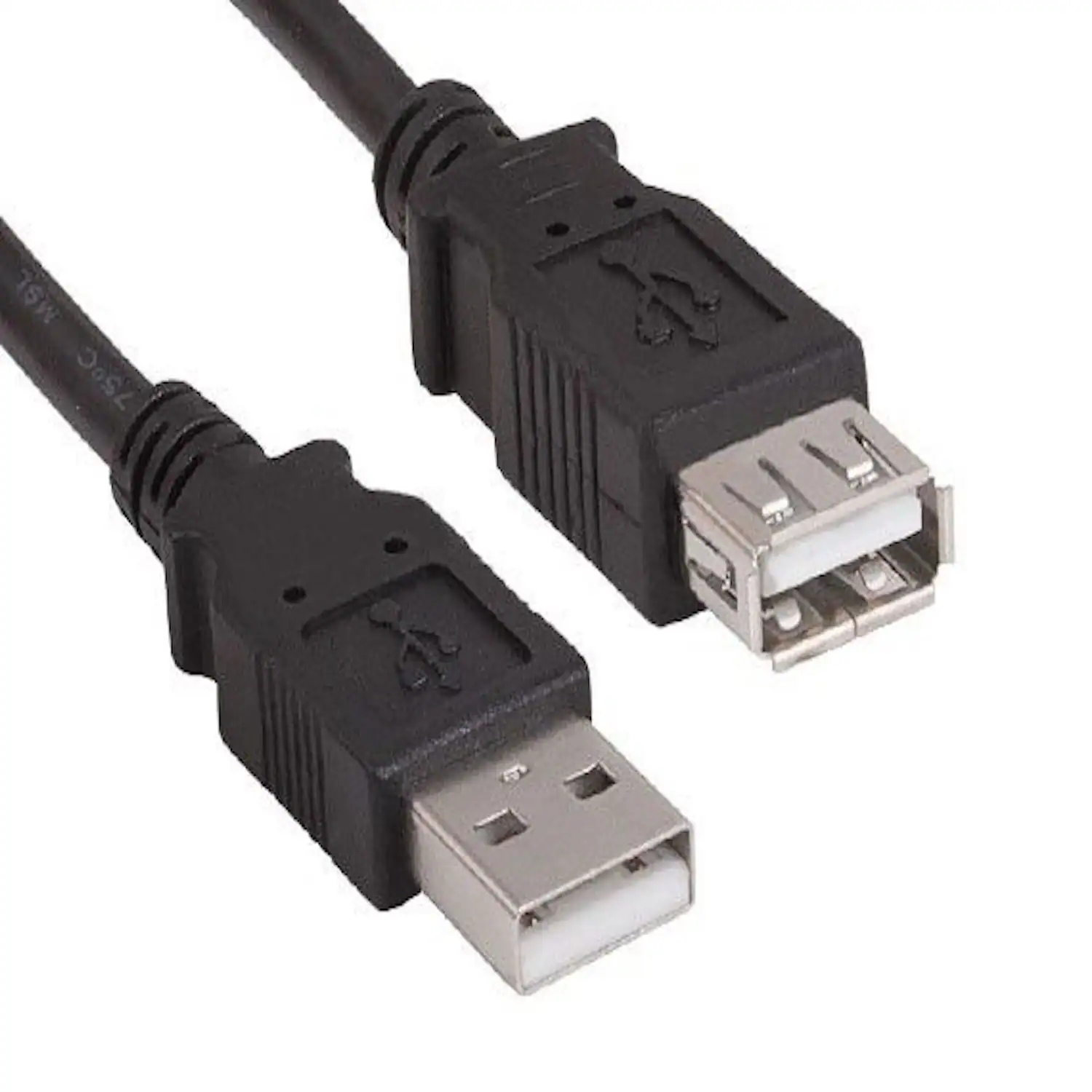 Sanoxy - 10ft USB 2.0 A Male to A Female Extension Cable - Black