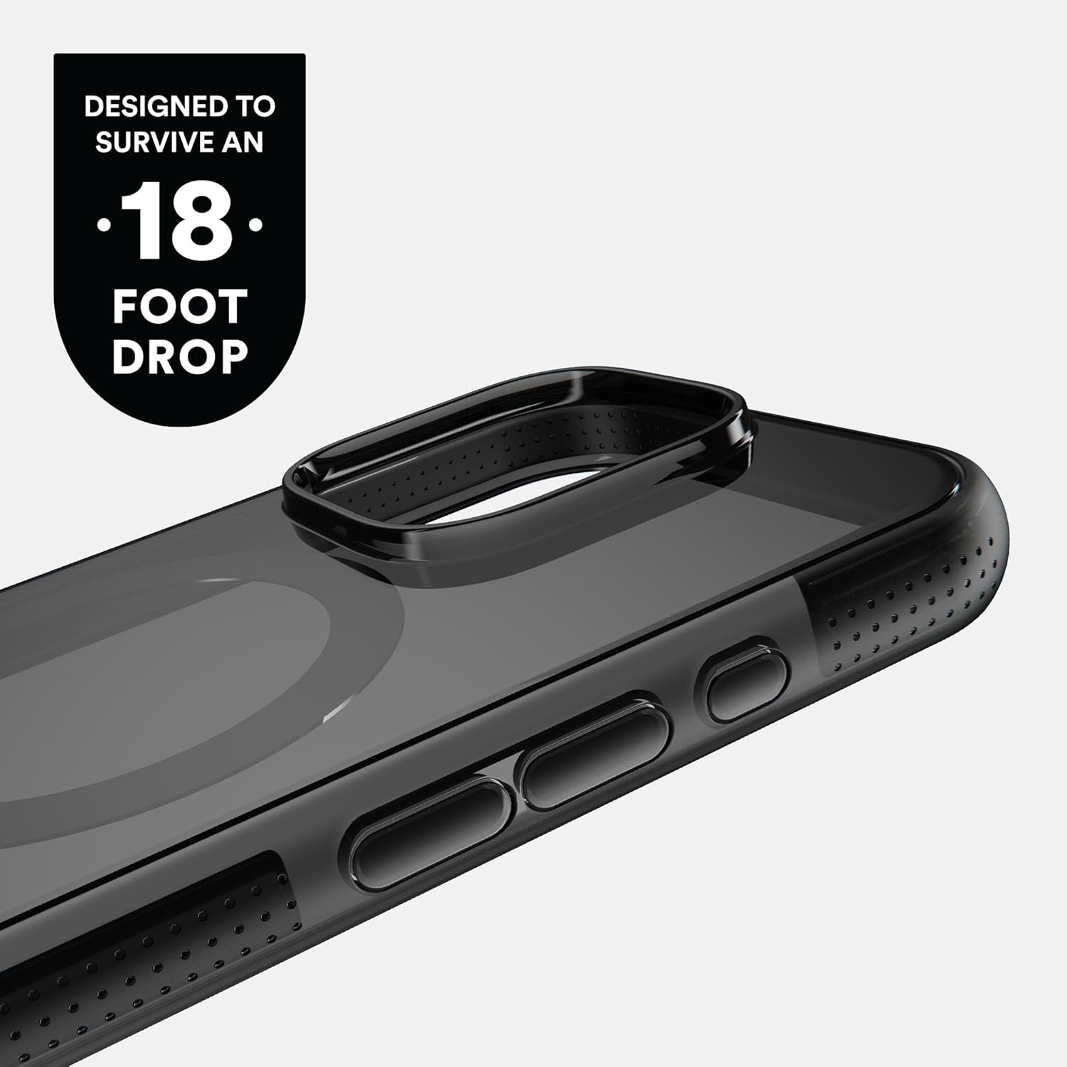 DESIGNED TO SURVIVE AN 18 FOOT DROP