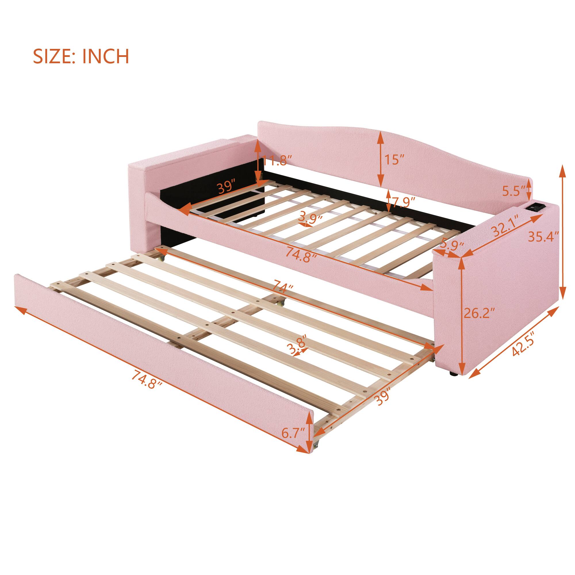 SIZE: INCH

- 74.8"
- 39"
- 1.8"
- 3.9"
- 74.8"
- 74"
- 3.8"
- 8'
- 15"
- 79"
- 39"
- 5.5"
- 32.1"
- 35.4"
- 5.9"
- 26.2"
- 42.5"
- 6.7"