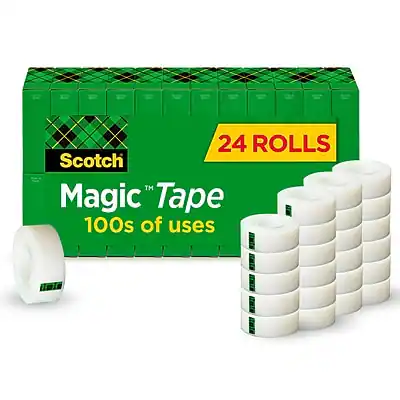 24 Rolls Scotch Magic Tape
100s of uses