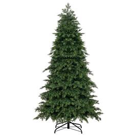 Gymax - 6 FT Artificial Xmas Tree w/ 721 PE PVC Branch Tips & Folding Metal Stand - Green