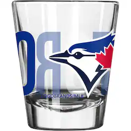 Logo Brands - Toronto Blue Jays Overtime 2oz. Shot Glass - Multicolor