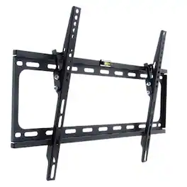 Stock Preferred - Slim TV Wall Mount Bracket for 37"–80" TVs up to 120 lbs, Low Profile - Black