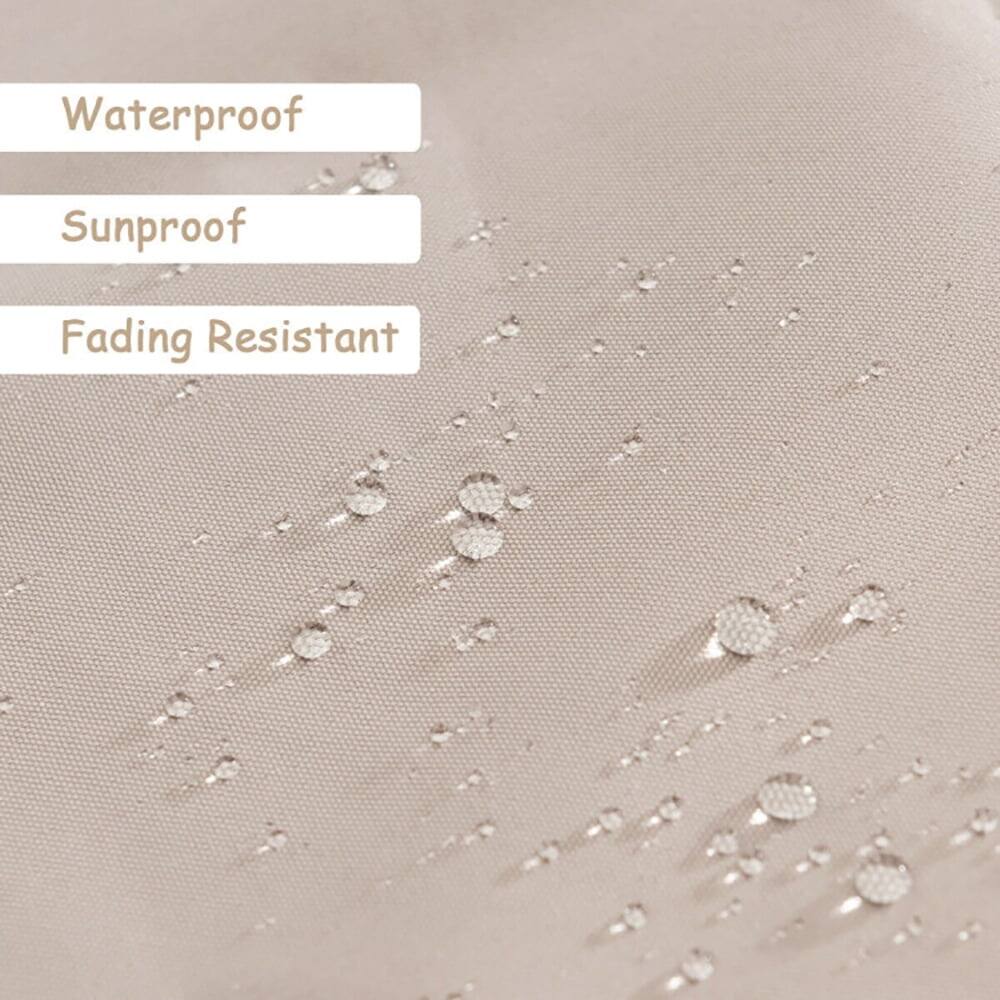 Waterproof  
Sunproof  
Fading Resistant