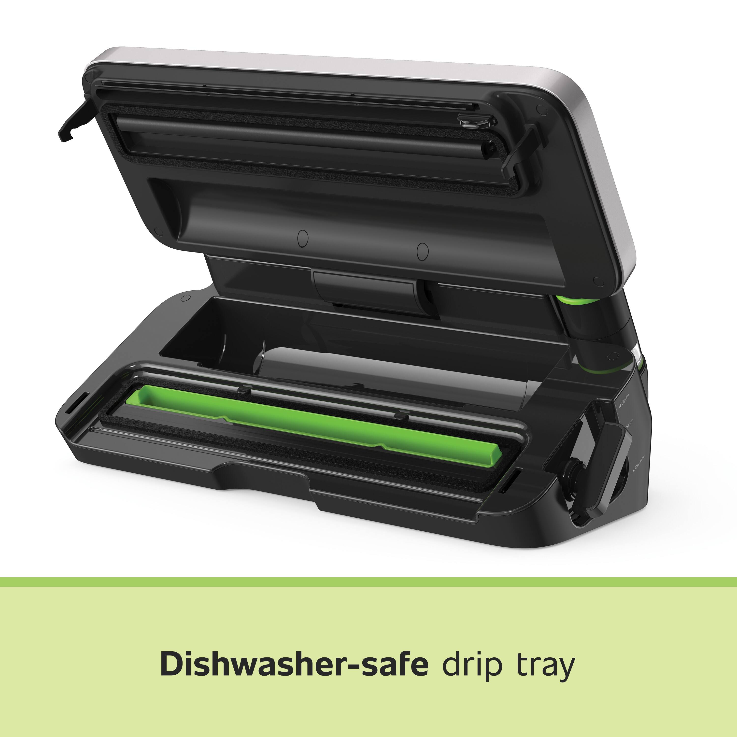 Dishwasher-safe drip tray