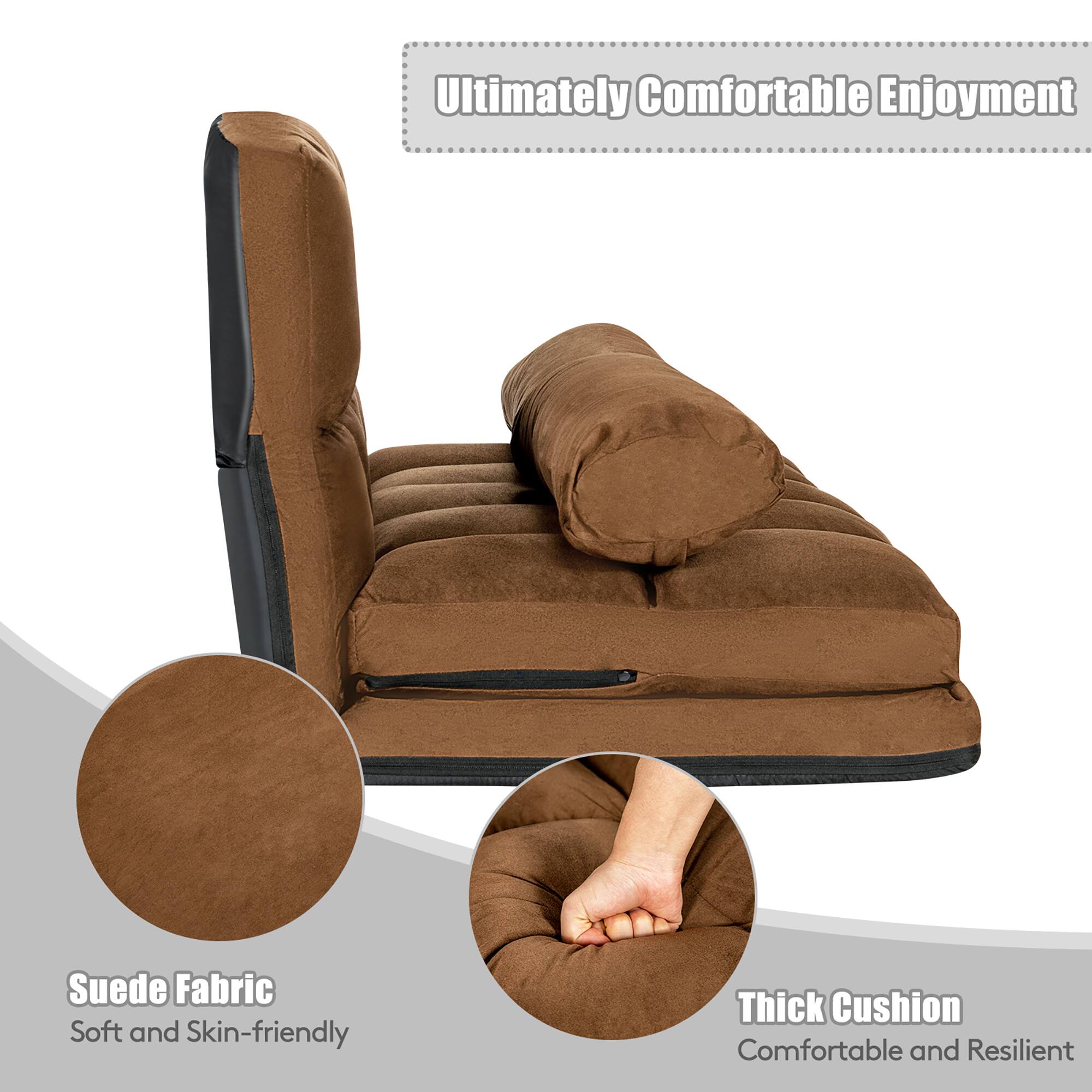 - Ultimately Comfortable Enjoyment
- Suede Fabric
  - Soft and Skin-friendly
- Thick Cushion
  - Comfortable and Resilient