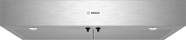 Front. Bosch - 300 Series 36" Convertible Undercabinet Range Hood - Stainless Steel.