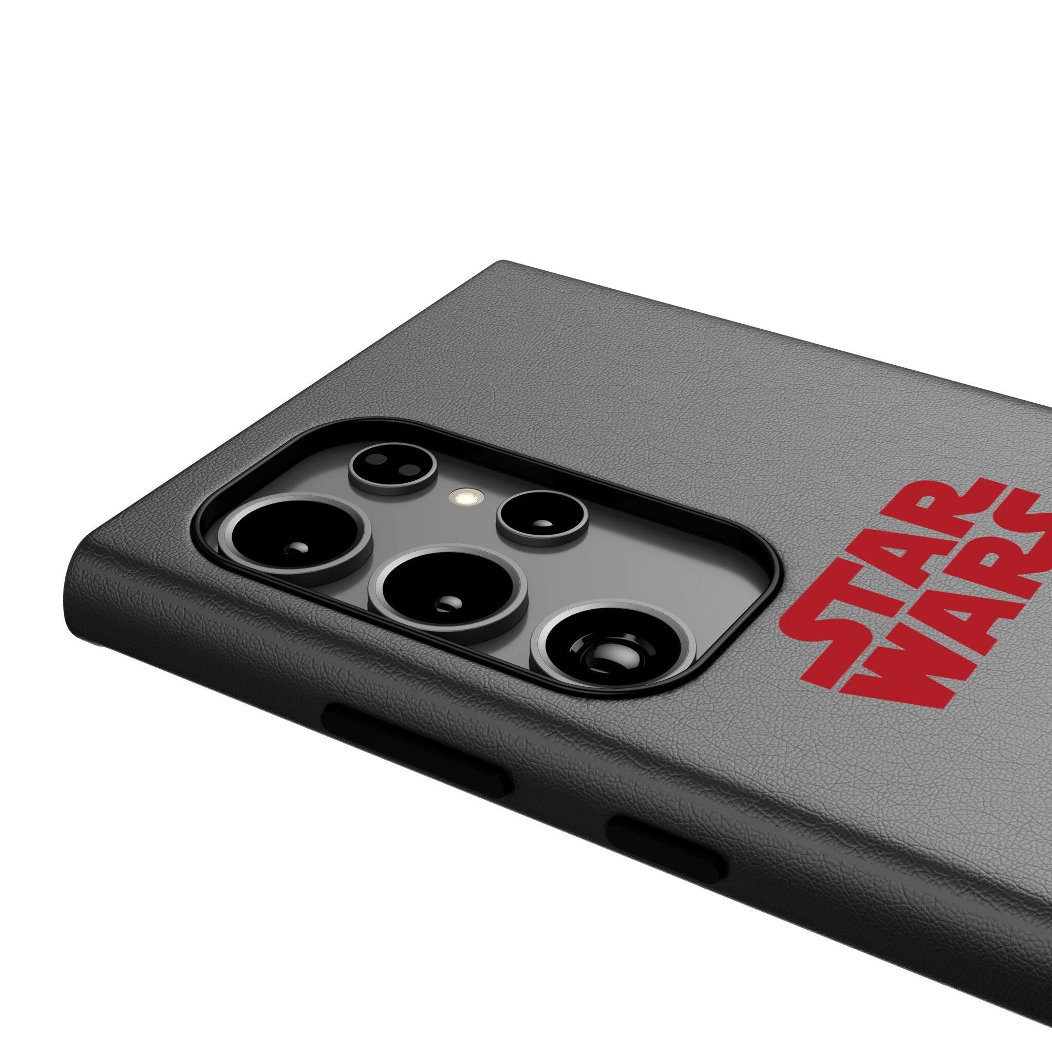 Back. Keyscaper - Star Wars: A New Hope Color Block MagSafe Compatible Phone Case - Samsung Galaxy S24 Plus - Darth Vader.