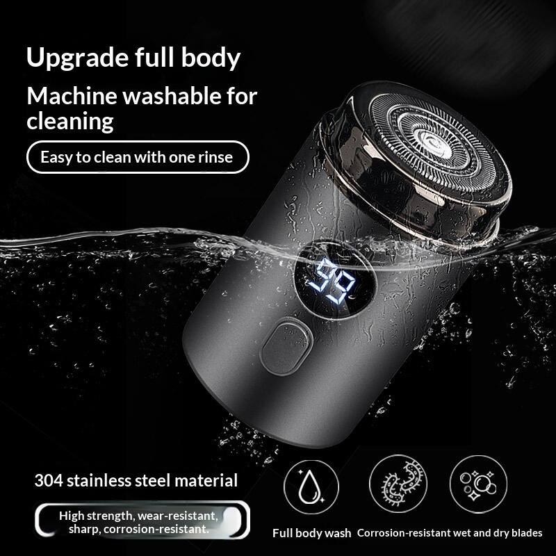Upgrade full body  
Machine washable for cleaning  
Easy to clean with one rinse  

304 stainless steel material  
High strength, wear-resistant, sharp, corrosion-resistant.  

Full body wash  
Corrosion-resistant wet and dry blades