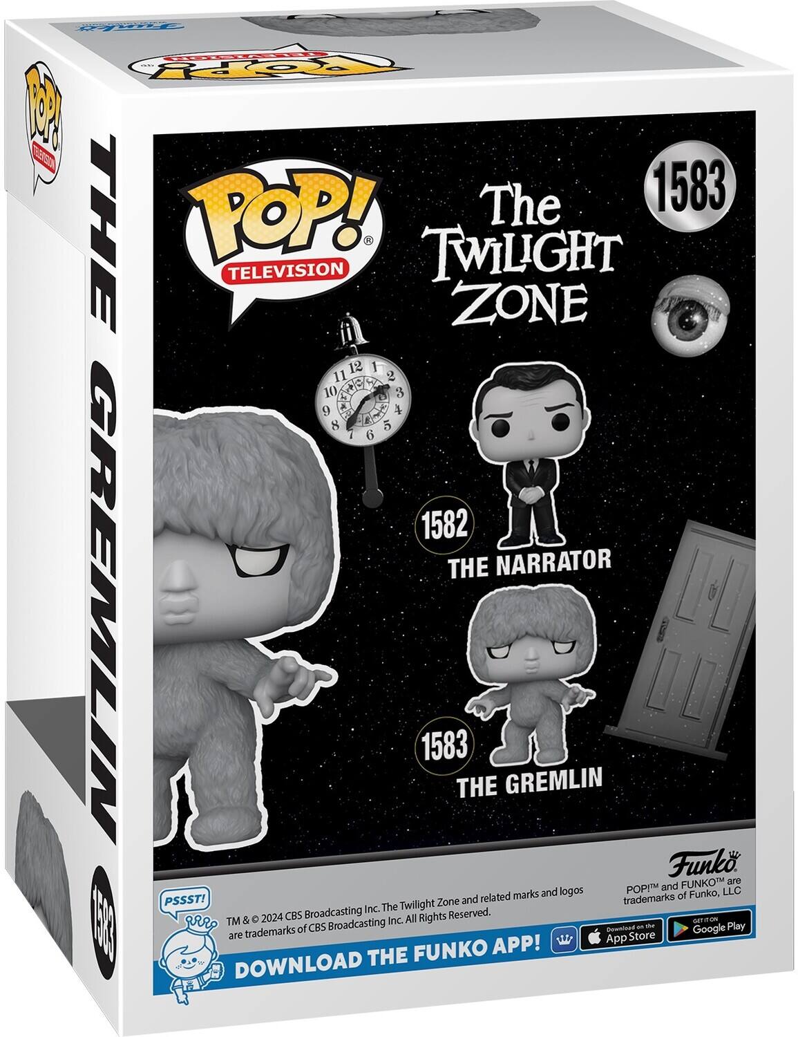 Funko POP! Television: The Twilight Zone 1959 Gremlin COLLECTIBLES