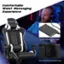 Comfortable Waist Massaging Experience: GOPLUS GOPLUS Connect USB with power supply, Power bank pocket beneath the seat.