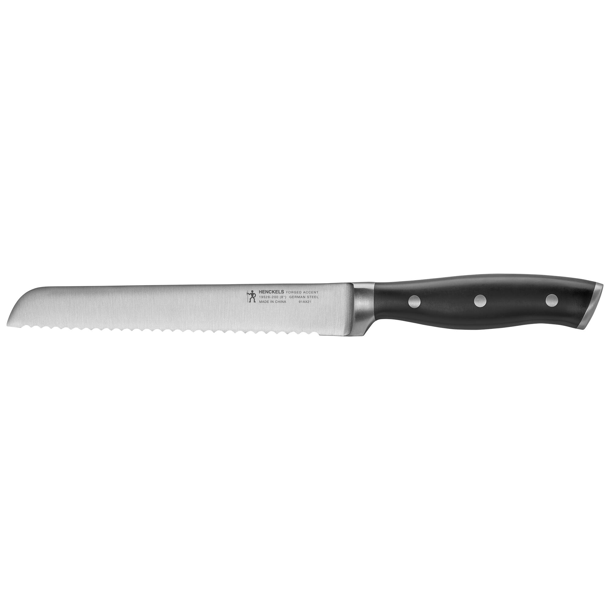 Henckels - Forged Accent 8-inch Bread Knife - Stainless Steel