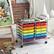 Alt View 5. Costway - Costway 12 Drawers Rolling Cart Storage Scrapbook Paper Studio Organizer Bins - Multicolor.