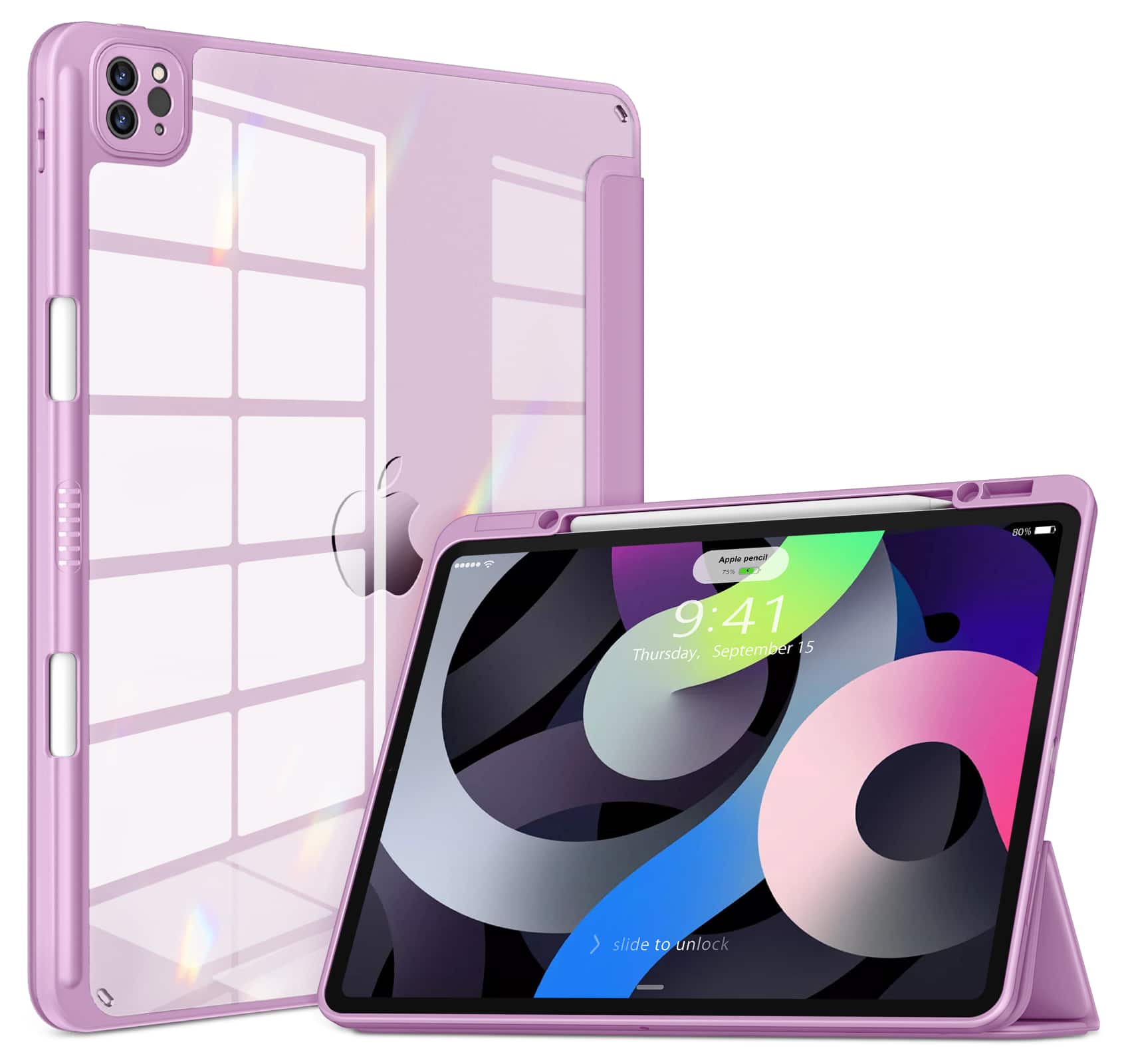 - Apple Pencil
- 9:41
- Thursday, September 15
- slide to unlock