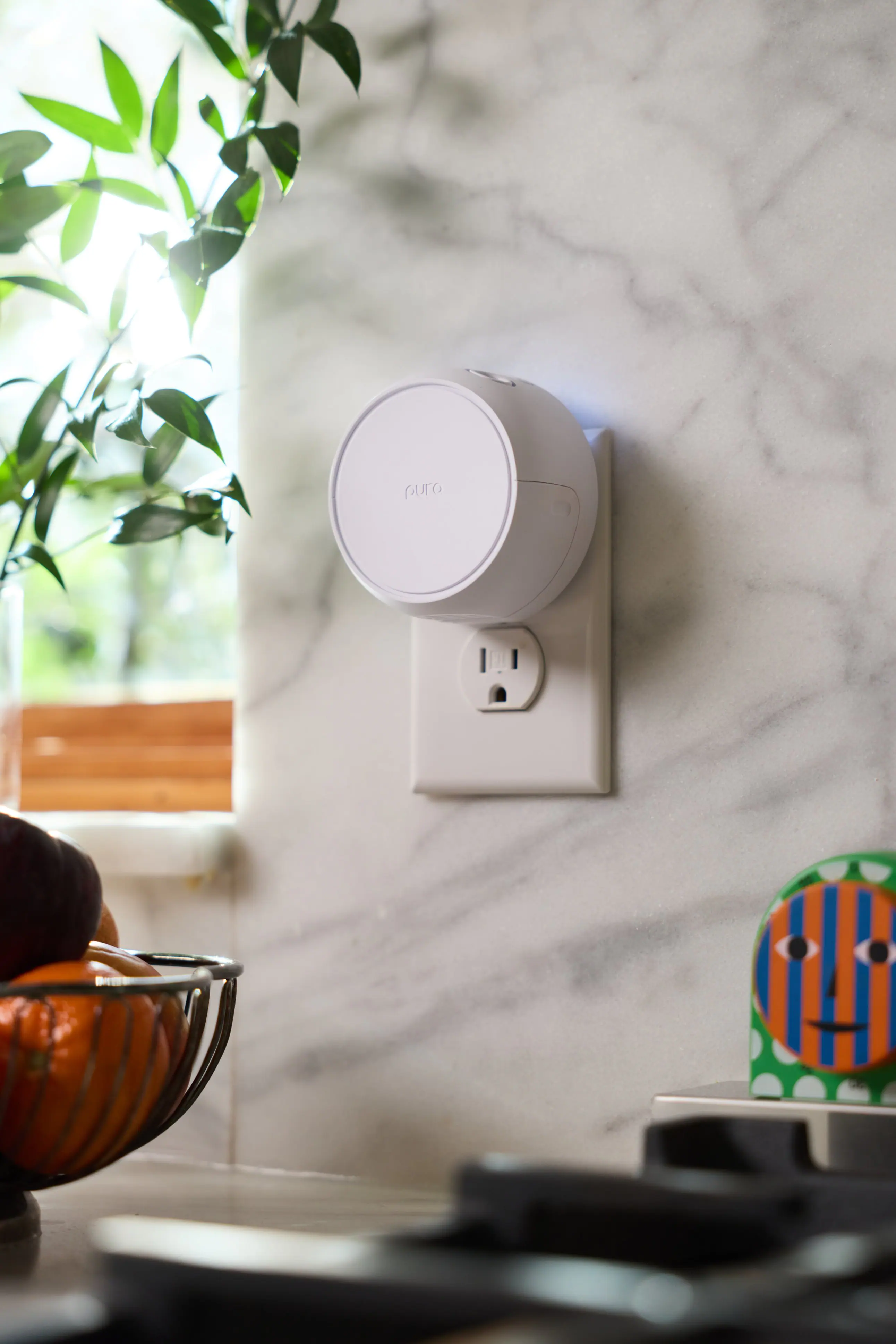 Back. Pura - Vanilla Sky Smart Vial Dual Refill - Tan.