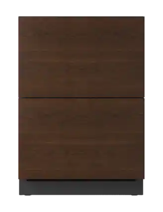 Front. U-Line - U-Line 24"W. Built-In Refrigerated Drawers - Panel Ready - Integrated Solid.