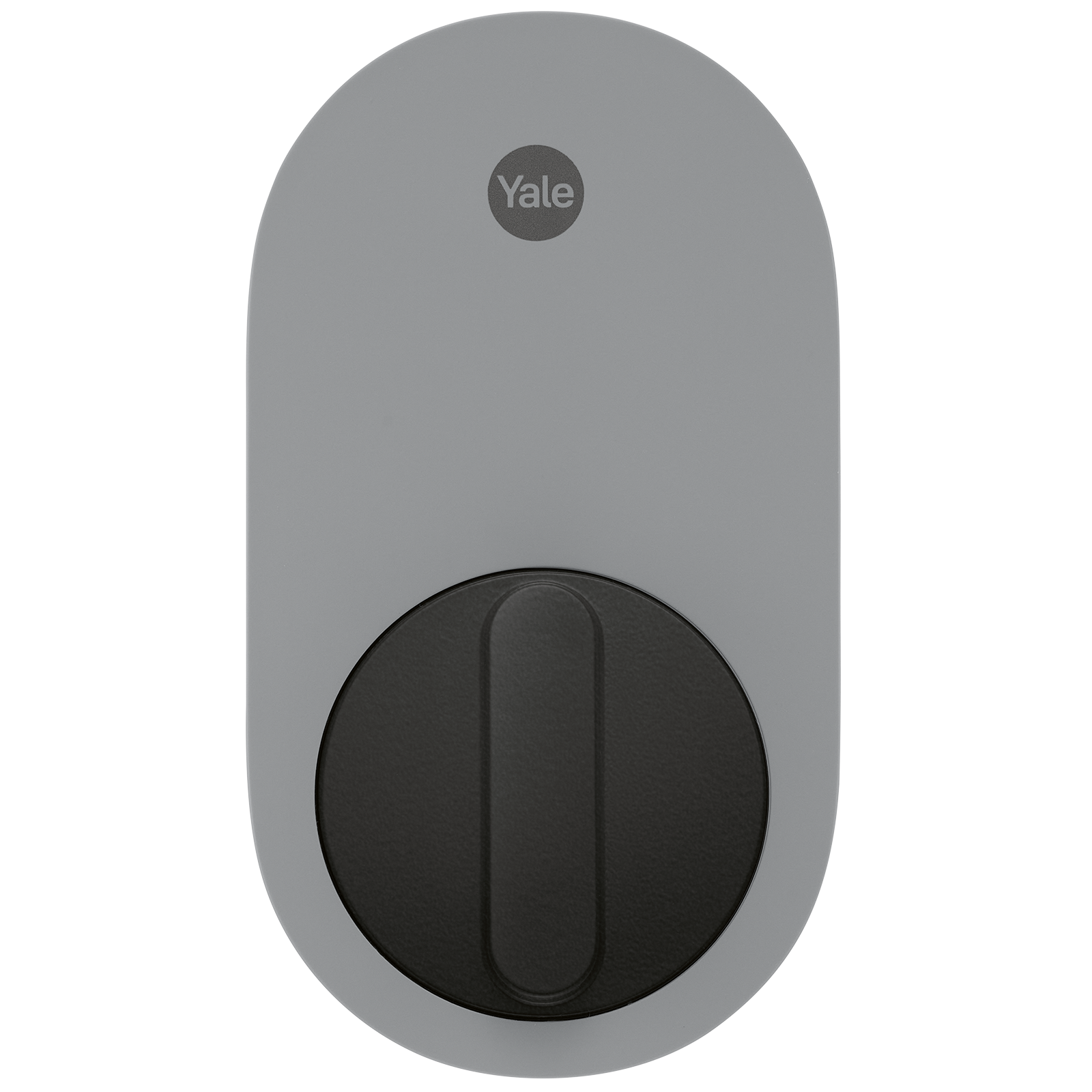 Alt View 5. Yale - Smart Lock with Matter, Designed for Google Home; Electronic Deadbolt with Pushbutton Keypad - Ash.