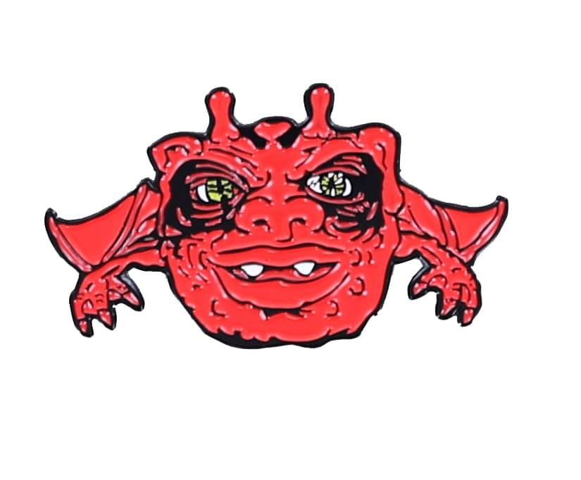 Alt View 1. TriAction Toys - Boglins Drak Enamel Collector Pin - Red.