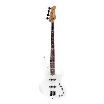 Front. Ibanez - Ibanez MDM1000PW MDM 4str Electric Bass w/Bag - Pearl White.
