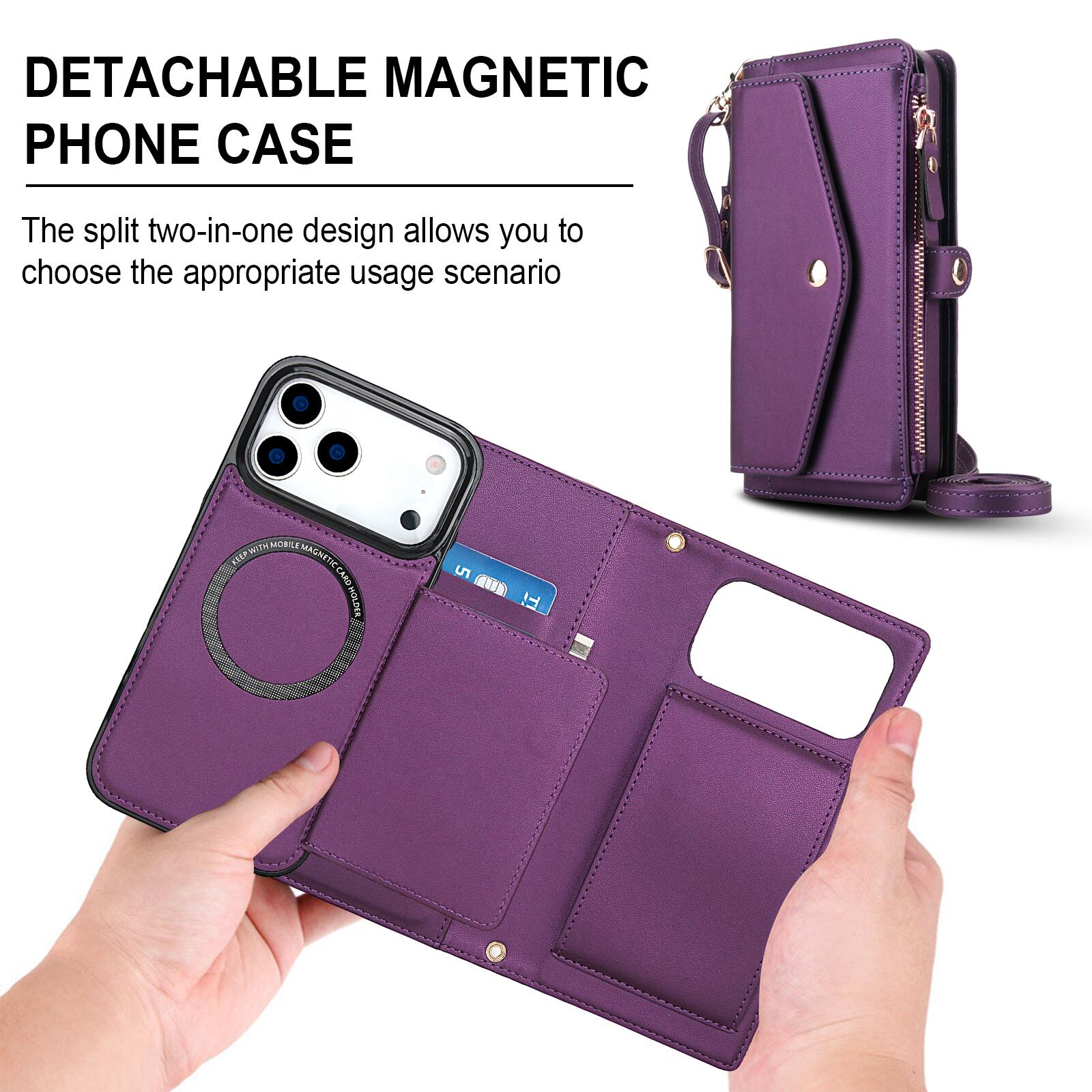 DETACHABLE MAGNETIC PHONE CASE

The split two-in-one design allows you to choose the appropriate usage scenario
