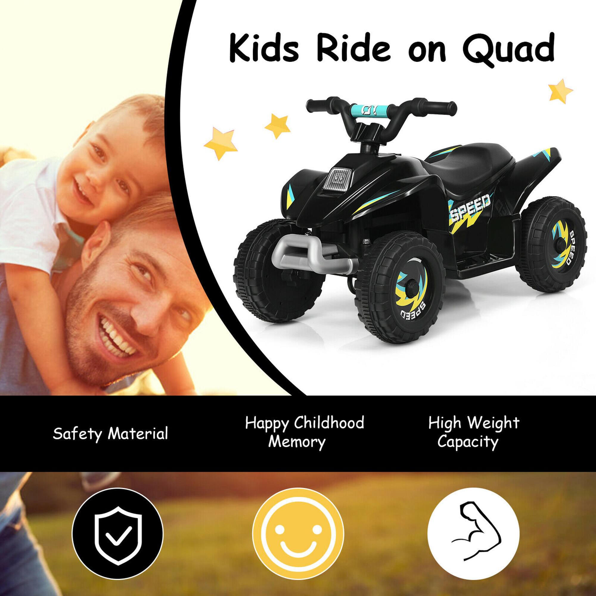 Kids Ride on Quad

- Safety Material
- Happy Childhood Memory
- High Weight Capacity
